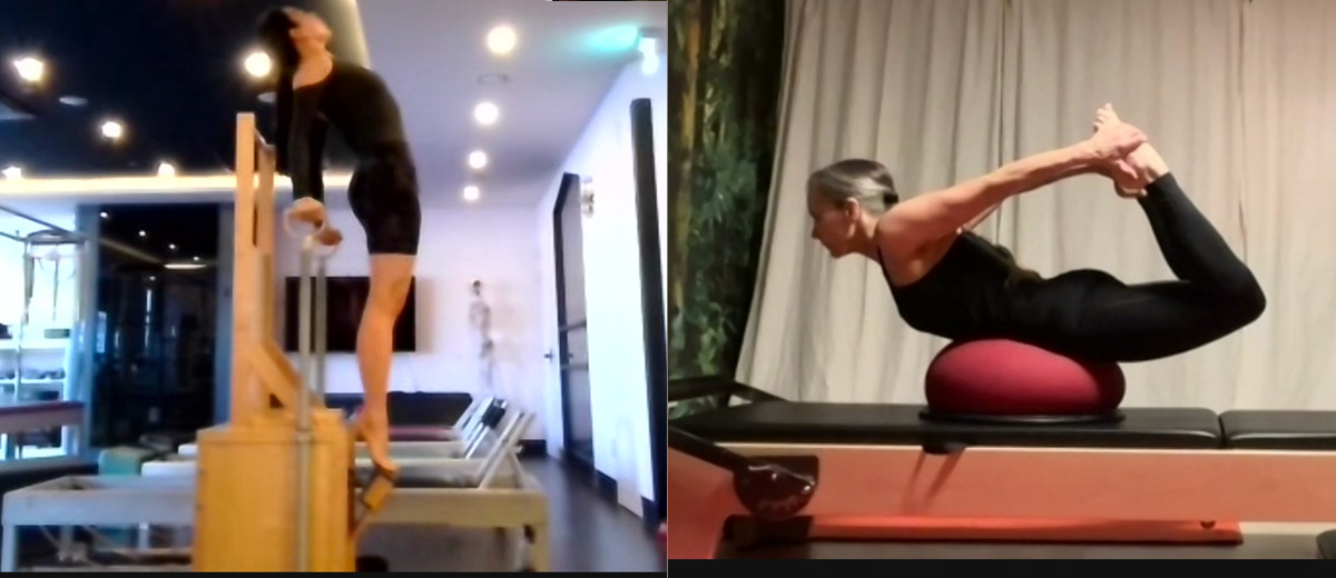 Private Classes Zoom Cadillac High Chair, Rocking – DARIEN GOLD – PILATES EXPERT