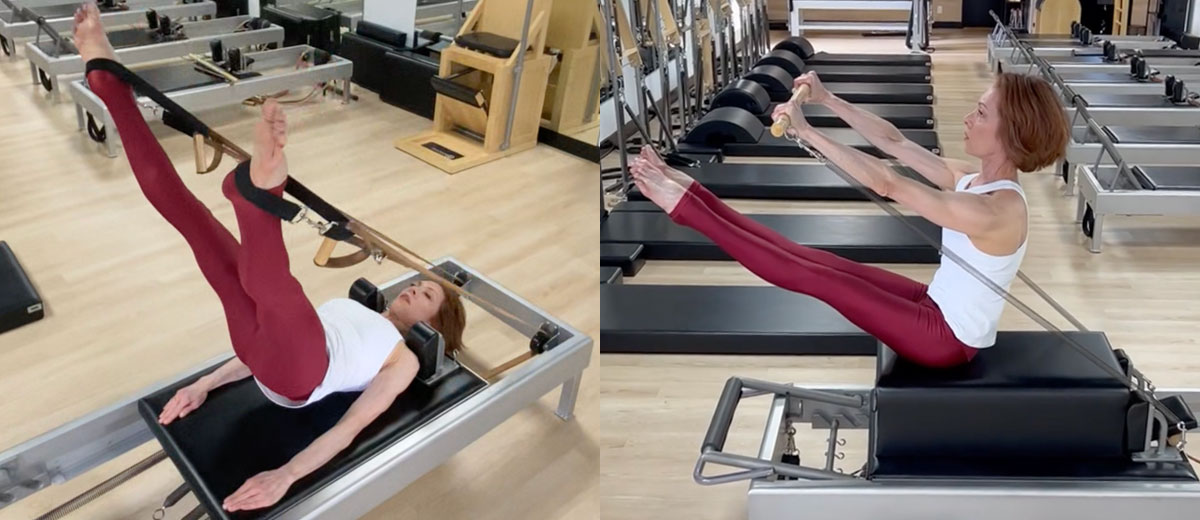 Darien Gold Reformer Longs Spine Teaser prep – DARIEN GOLD – PILATES EXPERT