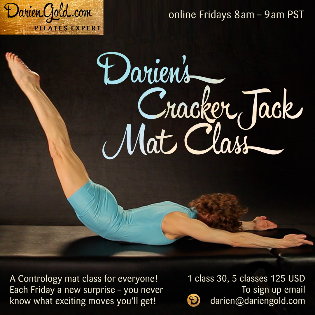 Pilates Online Class Mat Advanced – DARIEN GOLD – PILATES EXPERT