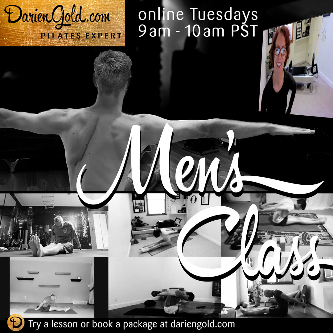 Pilates Online Men's Class Mat – DARIEN GOLD – PILATES EXPERT